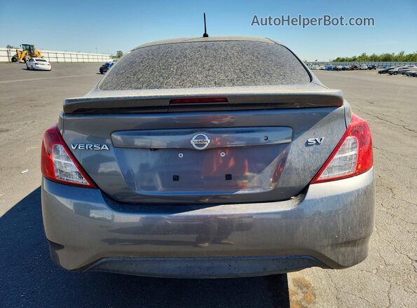3N1CN7APXKL815317 2019 NISSAN VERSA Gray Հետևի տեսք