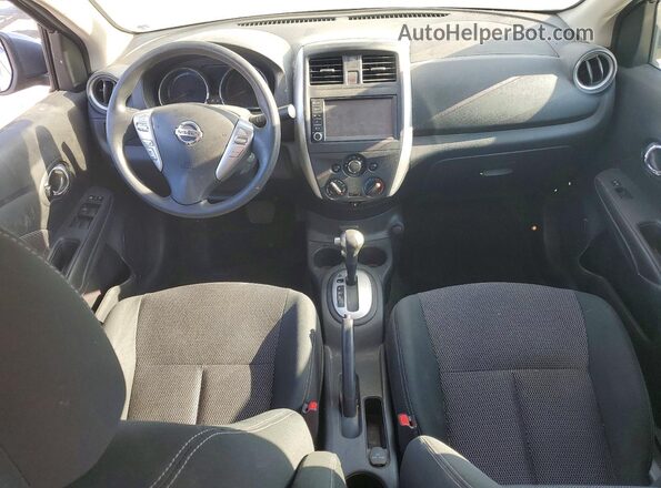 3N1CN7APXKL831212 2019 NISSAN VERSA Gray წინა პანელის ხედი