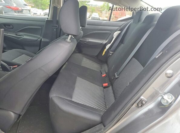 3N1CN8BV1PL852637 2023 NISSAN VERSA Gray Vista de los asientos traseros