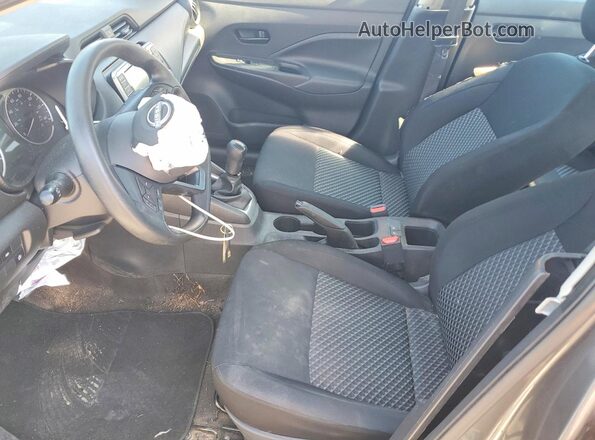 3N1CN8BV1PL852637 2023 NISSAN VERSA Gray Vista interior delantera