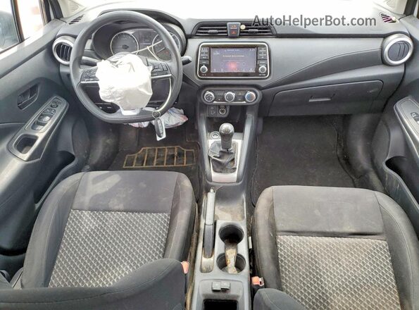 3N1CN8BV6ML896516 2021 NISSAN VERSA White Dashboard view