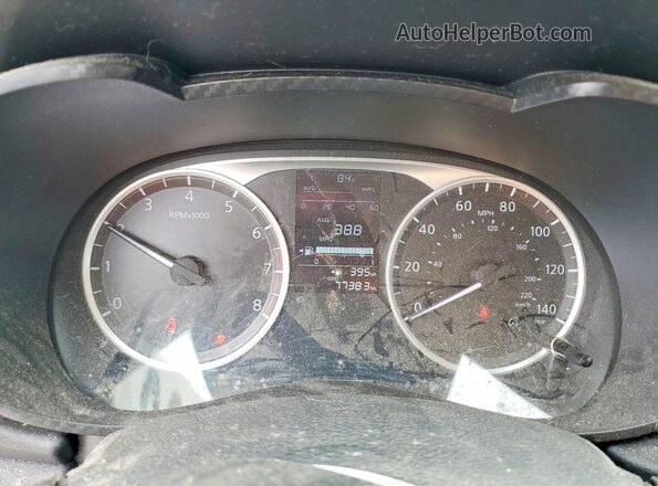 3N1CN8BV6ML896516 2021 NISSAN VERSA White Instrument cluster view