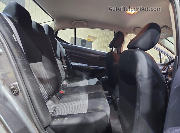 3N1CN8BV7PL810005 2023 NISSAN VERSA Gray Vista de los asientos traseros