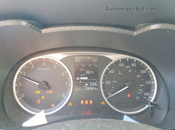 3N1CN8BV9PL867709 2023 NISSAN VERSA Угольный Вид щитка приборов