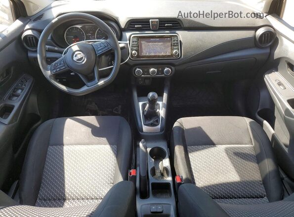 3N1CN8BV9PL867709 2023 NISSAN VERSA Угольный Вид панели приборов