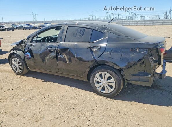 3N1CN8BVXSL836641 2025 NISSAN VERSA Black უკანა მარცხენა
