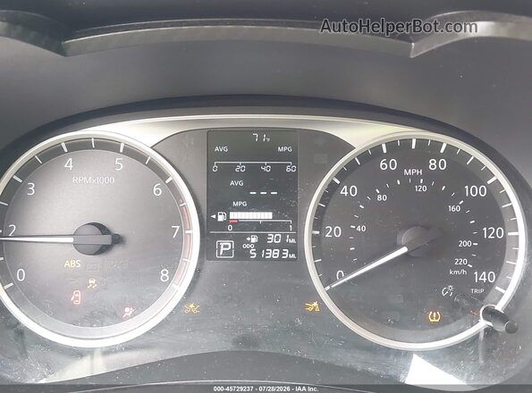 3N1CN8DV0LL800536 2020 NISSAN VERSA White უკანა სავარძლების ხედი
