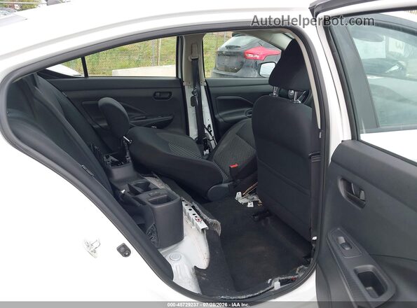 3N1CN8DV0LL800536 2020 NISSAN VERSA White VIN კოდის სტიკერის ხედი