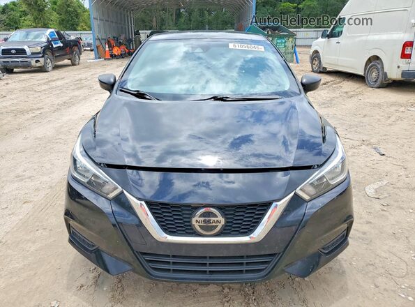3N1CN8DV0LL807437 2020 NISSAN VERSA Black Front view