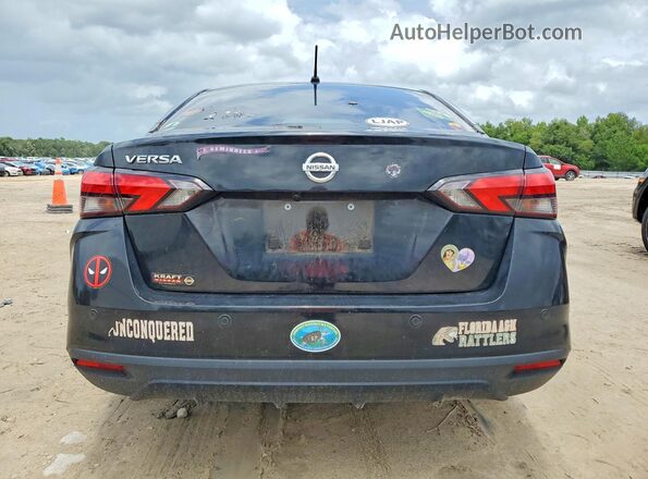 3N1CN8DV0LL807437 2020 NISSAN VERSA Black Rear view