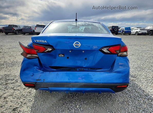 3N1CN8DV0LL869713 2020 NISSAN VERSA Blue Հետևի տեսք
