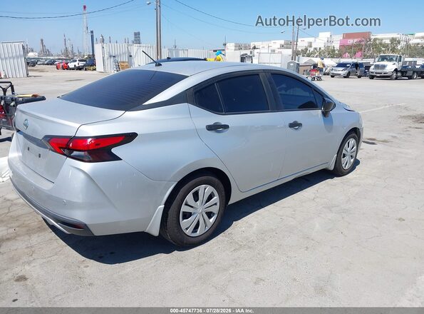 3N1CN8DV0LL875446 2020 NISSAN VERSA Серебряный Задняя правая четверть