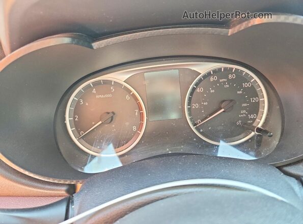 3N1CN8DV0LL890691 2020 NISSAN VERSA White Widok zestawu wskaźników