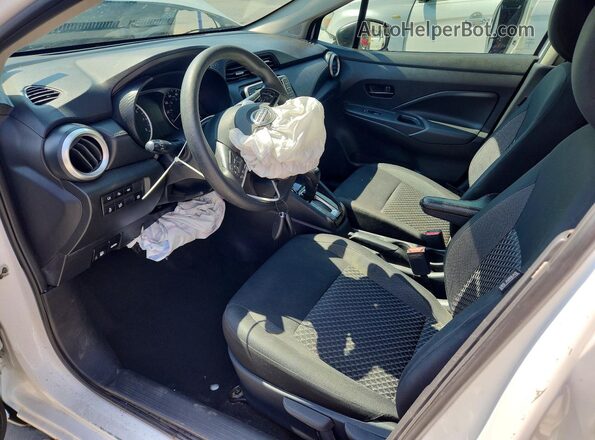 3N1CN8DV0LL890691 2020 NISSAN VERSA White Widok wnętrza z przodu