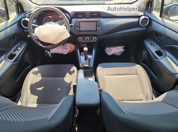 3N1CN8DV0LL890691 2020 NISSAN VERSA White Widok deski rozdzielczej