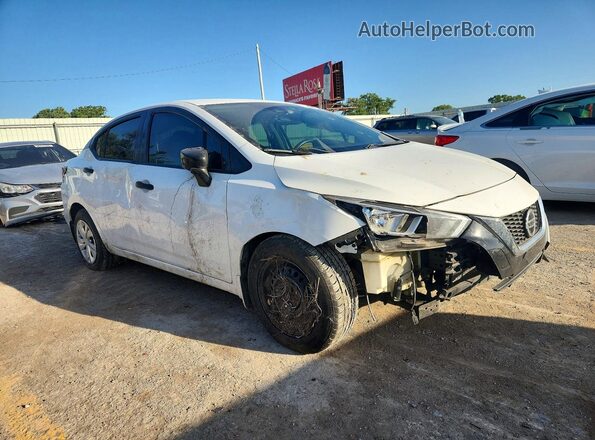 3N1CN8DV0LL905481 2020 NISSAN VERSA Белый Передняя правая четверть