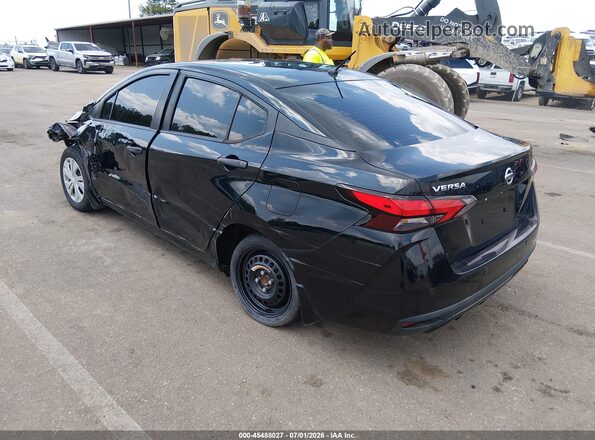3N1CN8DV0ML908155 2021 NISSAN VERSA Черный Задняя левая четверть