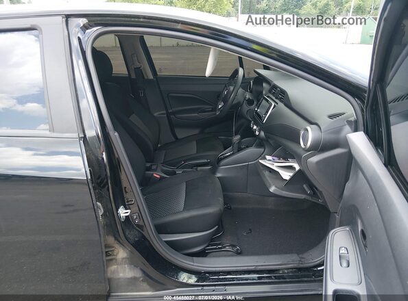 3N1CN8DV0ML908155 2021 NISSAN VERSA Черный Вид салона спереди