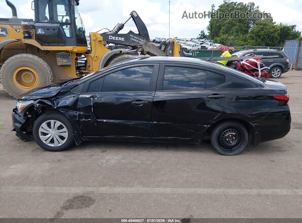 3N1CN8DV0ML908155 2021 NISSAN VERSA Черный Панорамный вид салона 360°