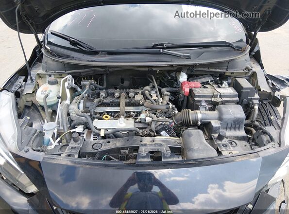 3N1CN8DV0ML908155 2021 NISSAN VERSA Черный Вид сзади