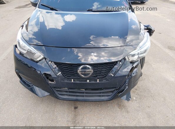 3N1CN8DV0ML908155 2021 NISSAN VERSA Черный 