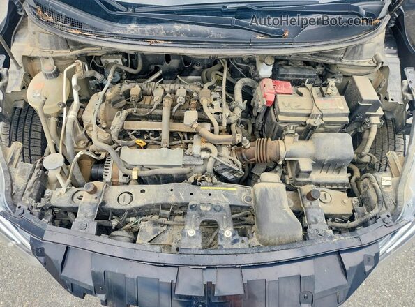 3N1CN8DV1RL898159 2024 NISSAN VERSA Black უკანა სალონის ხედი