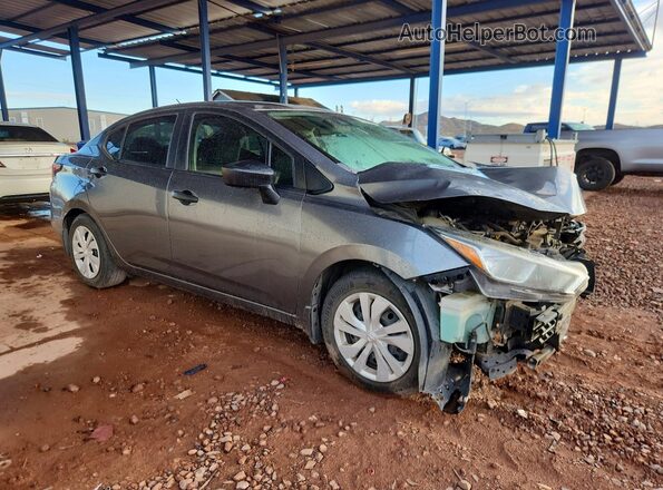 3N1CN8DV2LL848085 2020 NISSAN VERSA Gray Передня права чверть