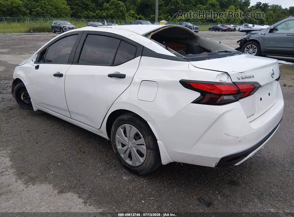 3N1CN8DV2LL871799 2020 NISSAN VERSA White უკანა მარცხენა