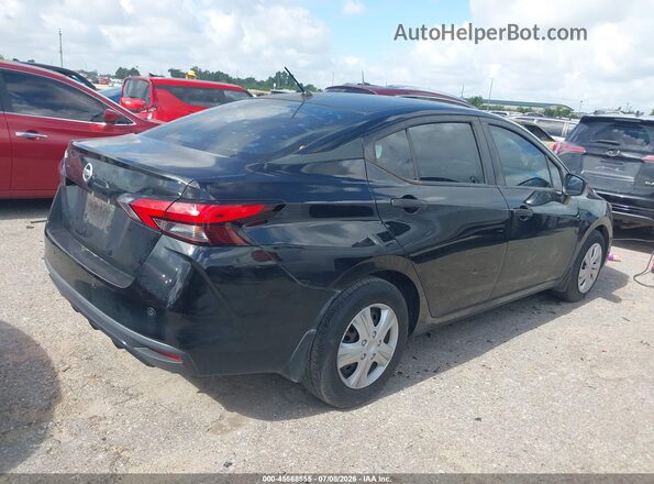3N1CN8DV2LL883371 2020 NISSAN VERSA Черный Задняя правая четверть