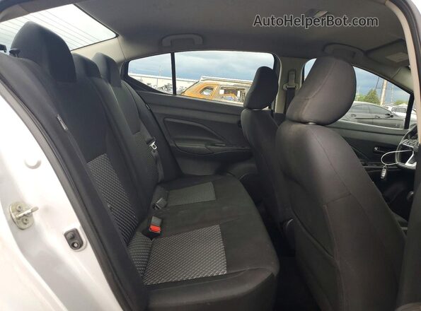 3N1CN8DV2LL911525 2020 NISSAN VERSA Серебряный Вид задних сидений