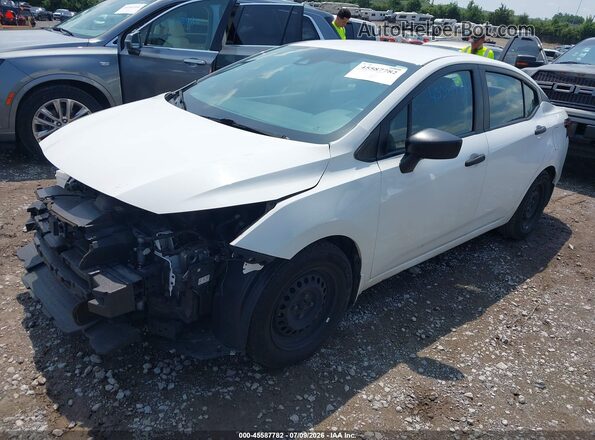 3N1CN8DV2ML810518 2021 NISSAN VERSA White Vista tres cuartos delantera izquierda