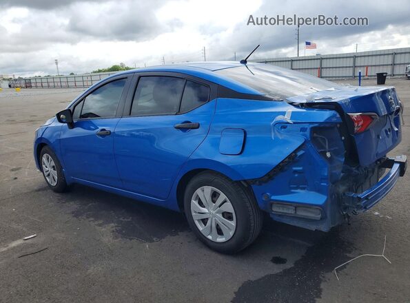3N1CN8DV2ML877958 2021 NISSAN VERSA Blue Задня ліва чверть