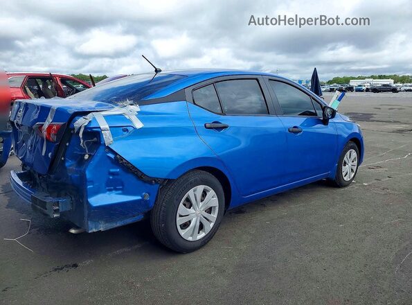 3N1CN8DV2ML877958 2021 NISSAN VERSA Blue Задня права чверть