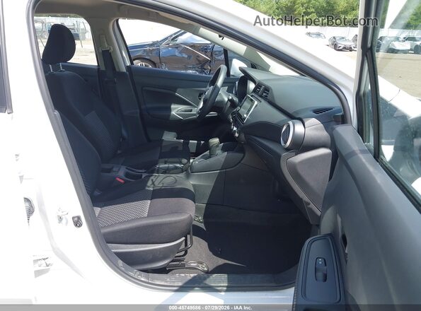 3N1CN8DV2PL812418 2023 NISSAN VERSA White Widok wnętrza z przodu