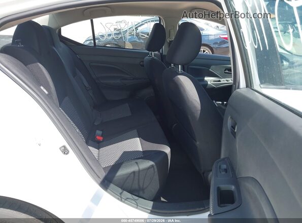 3N1CN8DV2PL812418 2023 NISSAN VERSA White Widok naklejki z numerem VIN