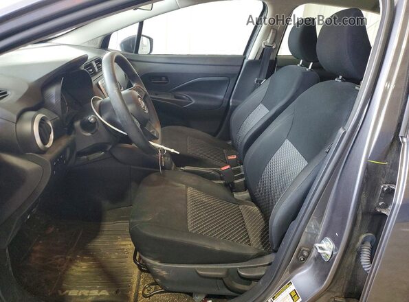 3N1CN8DV2RL917446 2024 NISSAN VERSA Серый Вид салона спереди