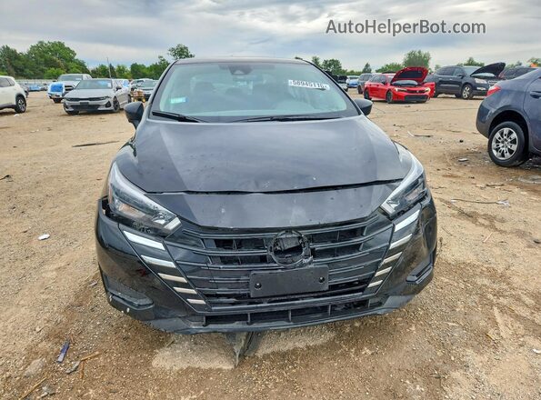 3N1CN8DV2SL830104 2025 NISSAN VERSA Black Front view