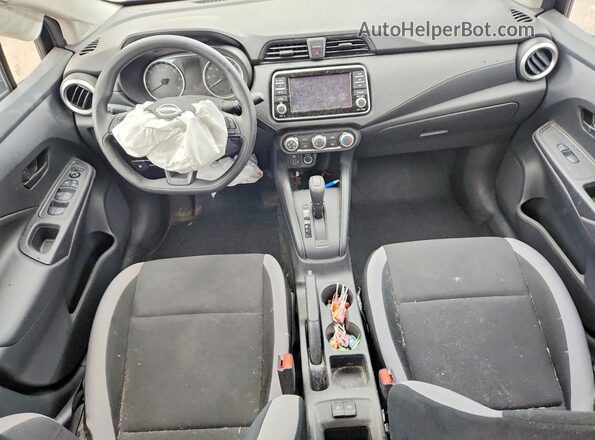 3N1CN8DV2SL830104 2025 NISSAN VERSA Black Dashboard view