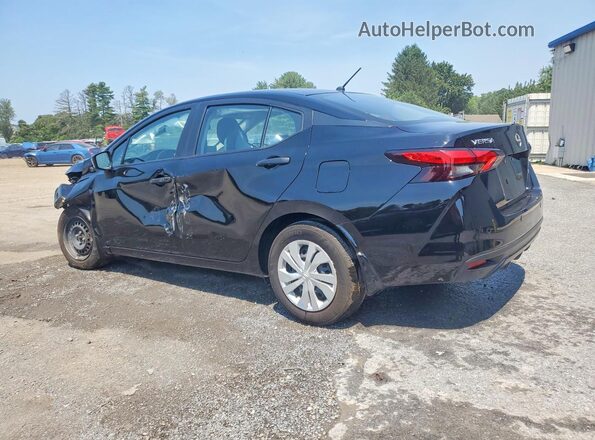 3N1CN8DV2SL847792 2025 NISSAN VERSA Черный Задняя левая четверть