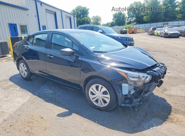 3N1CN8DV2SL847792 2025 NISSAN VERSA Черный Передняя правая четверть