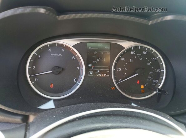 3N1CN8DV3LL903126 2020 NISSAN VERSA White Instrument cluster view