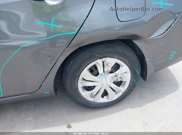 3N1CN8DV3ML853166 2021 NISSAN VERSA Серый Вид спереди