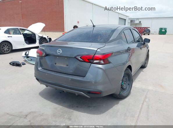 3N1CN8DV3ML853166 2021 NISSAN VERSA Серый Задняя правая четверть