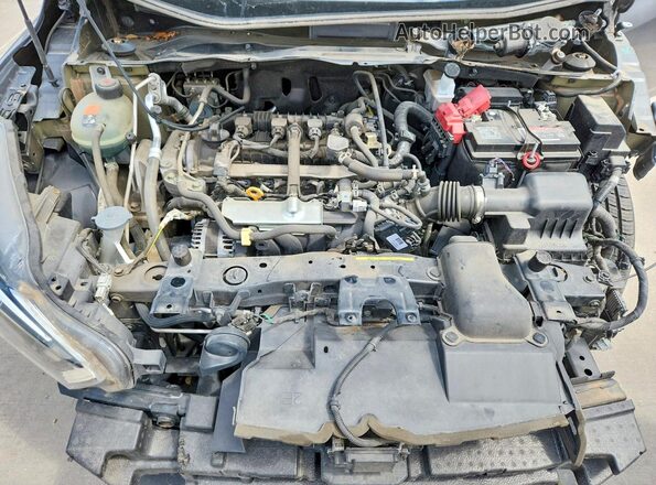 3N1CN8DV3ML879640 2021 NISSAN VERSA Gray Вид задньої частини салону
