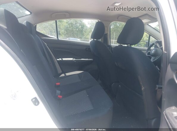 3N1CN8DV4PL822965 2023 NISSAN VERSA White Vista de la etiqueta del VIN