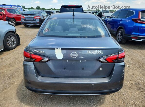 3N1CN8DV4PL833917 2023 NISSAN VERSA Gray Հետևի տեսք