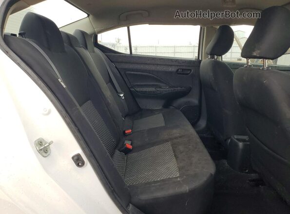 3N1CN8DV5ML816734 2021 NISSAN VERSA Белый Вид задних сидений