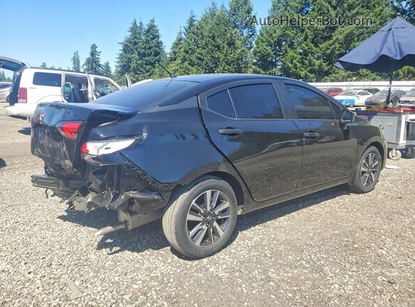 3N1CN8DV5SL861413 2025 NISSAN VERSA Черный Задняя правая четверть