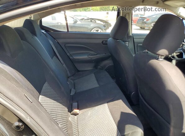 3N1CN8DV6ML896738 2021 NISSAN VERSA Black Rear seats view