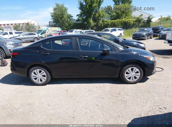 3N1CN8DV6ML920004 2021 NISSAN VERSA Black უკანა სალონის ხედი